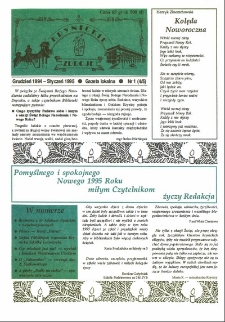 Krynickie Zdroje : gazeta lokalna. 1994/1995, nr 01(04-05)