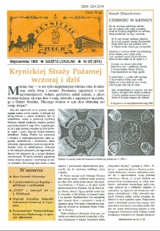 Krynickie Zdroje : gazeta lokalna. 1995, nr 05-06(09-10)