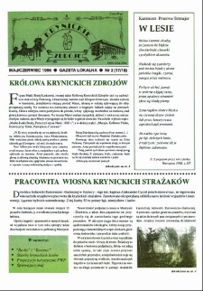 Krynickie Zdroje : gazeta lokalna. 1996, nr 02(17-18)