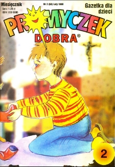 Promyczek Dobra : gazetka dla dzieci. 1998, nr 02(69)