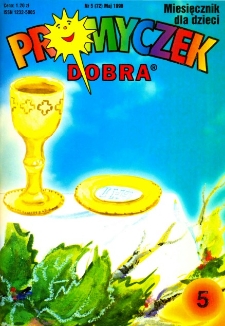 Promyczek Dobra : miesięcznik dla dzieci. 1998, nr 05(72)
