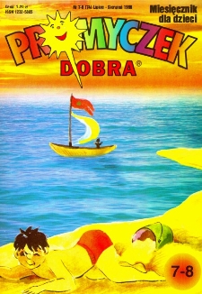 Promyczek Dobra : miesięcznik dla dzieci. 1998, nr 07-08(74)