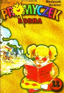 Promyczek Dobra : miesięcznik dla dzieci. 1998, nr 11(77)