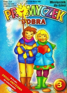Promyczek Dobra : miesięcznik dla dzieci. 2003, nr 03(128)