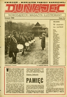 Dunajec : nowosądecki magazyn ilustrowany. 1980, kwiecień