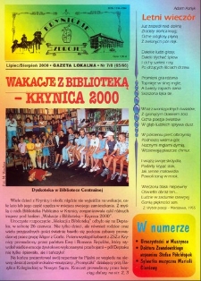 Krynickie Zdroje : gazeta lokalna. 2000, nr 07-08(65-66)