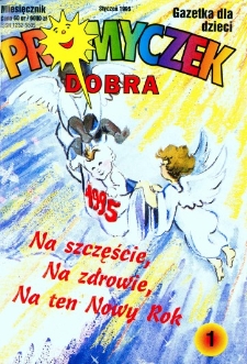 Promyczek Dobra : gazetka dla dzieci. 1995, nr 01(35)
