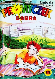 Promyczek Dobra : gazetka dla dzieci. 1995, nr 07-08(41)