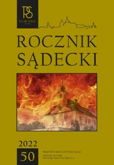 Rocznik Sądecki. 2022 r., T. 50