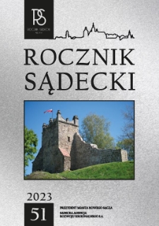 Rocznik Sądecki. 2023 r., T. 51