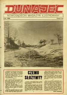 Dunajec : nowosądecki magazyn ilustrowany. 1980, luty