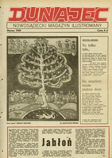 Dunajec : nowosądecki magazyn ilustrowany. 1980, marzec