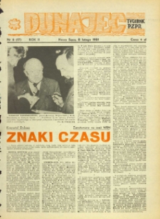 Dunajec : tygodnik PZPR. 1981, R.2, nr 06(17)