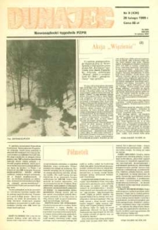 Dunajec : nowosądecki tygodnik PZPR. 1989, nr 09(434)
