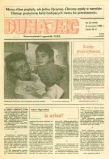 Dunajec : nowosądecki tygodnik PZPR. 1989, nr 23(448)
