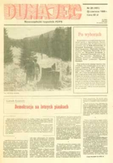 Dunajec : nowosądecki tygodnik PZPR. 1989, nr 26(451)