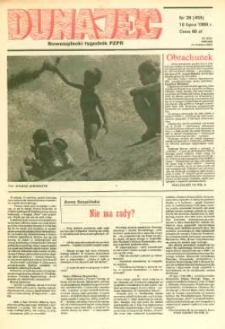 Dunajec : nowosądecki tygodnik PZPR. 1989, nr 29(454)