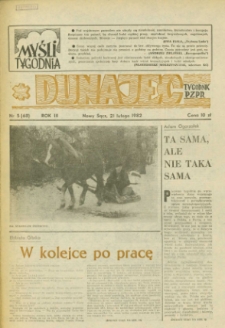 Dunajec : tygodnik PZPR. 1982, R.3, nr 05(68)