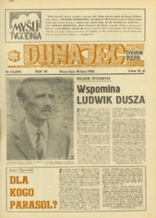 Dunajec : tygodnik PZPR. 1982, R.3, nr 26(89)