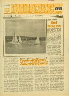 Dunajec : tygodnik PZPR. 1987, R.8, nr 32(353)