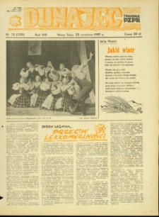 Dunajec : tygodnik PZPR. 1987, R.8, nr 38(359)