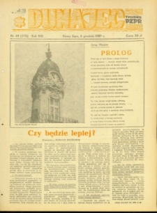 Dunajec : tygodnik PZPR. 1987, R.8, nr 49(370)