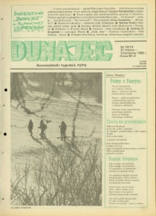 Dunajec : nowosądecki tygodnik PZPR. 1988, nr 13-14