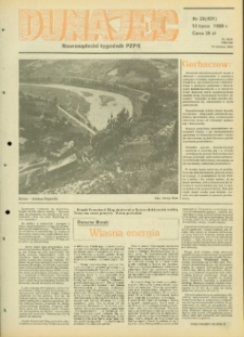 Dunajec : nowosądecki tygodnik PZPR. 1988, nr 28(401)