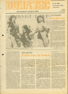 Dunajec : nowosądecki tygodnik PZPR. 1988, nr 33(406)