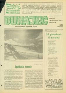 Dunajec : nowosądecki tygodnik PZPR. 1988, nr 51-52