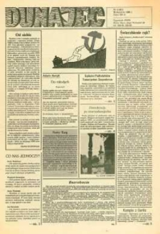 Dunajec : tygodnik PZPR. 1990, nr 04(481)