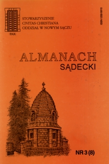 Almanach Sądecki. 1994, nr 3(8)